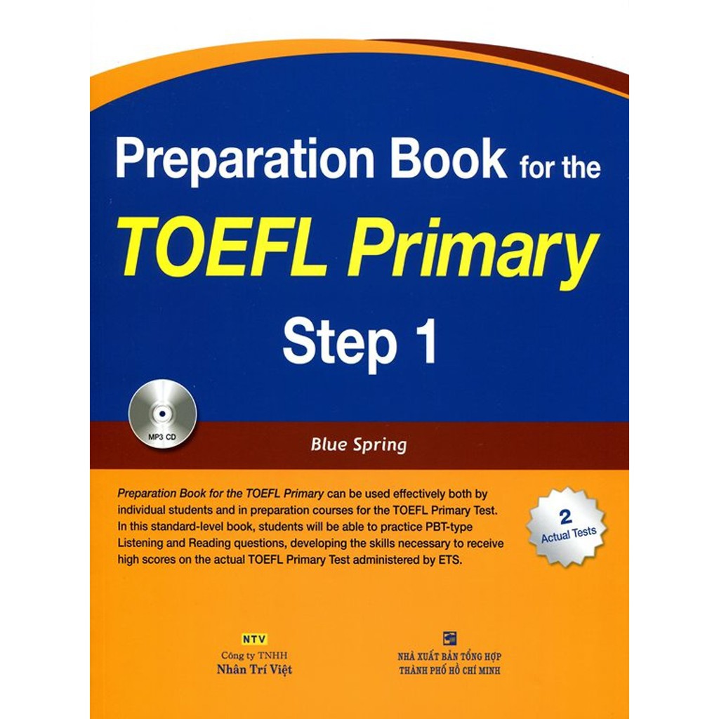 Ns minh tâm - sách - preparation book for toefl primary step 1