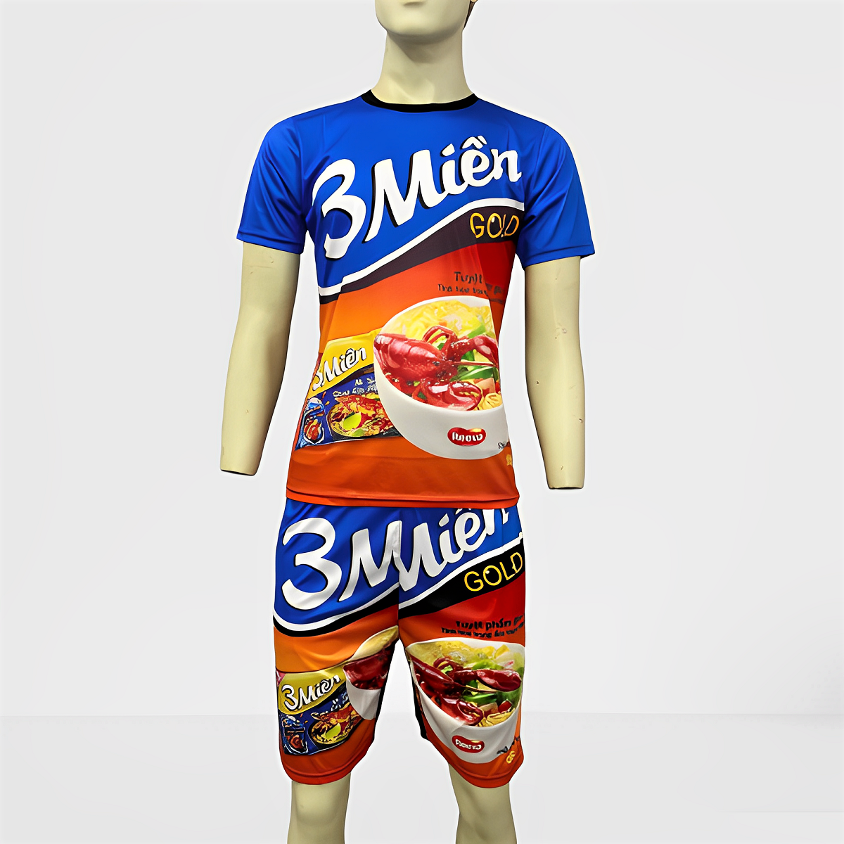 Bộ quần áo hảo hảo 10kg đến 85kg chất thun lạnh co dãn mát Đồ bộ Nam nữ gia đình hội nhóm mặc đẹp hài hước vui nhộn