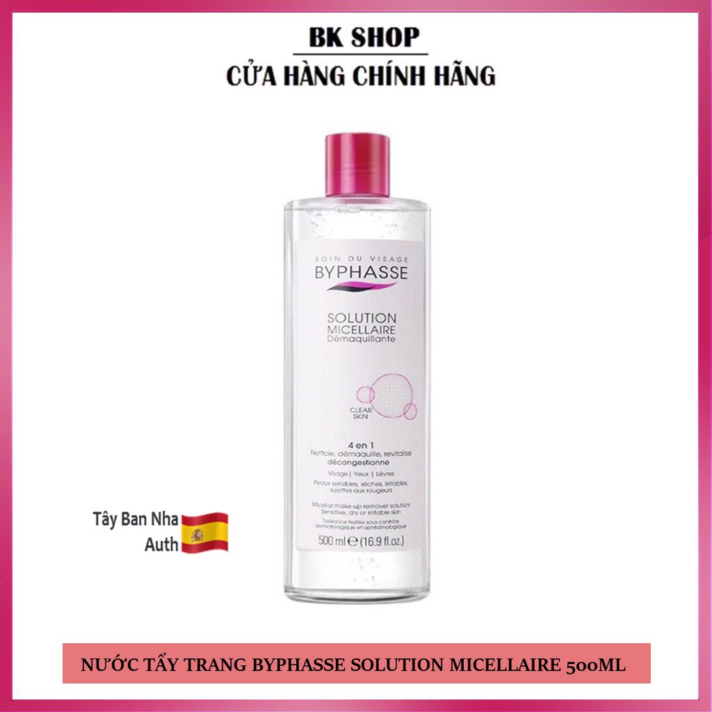 Nước Tẩy Trang Byphasse Solution Micellaire Face