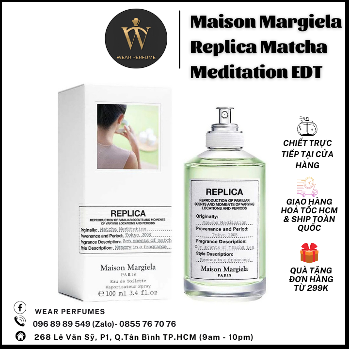 Maison Martin Margiela Replica Matcha Meditation - Phong cách Nhẹ Nhàng, Tinh Tế, Thanh Khiết - Fullsize và Chiết