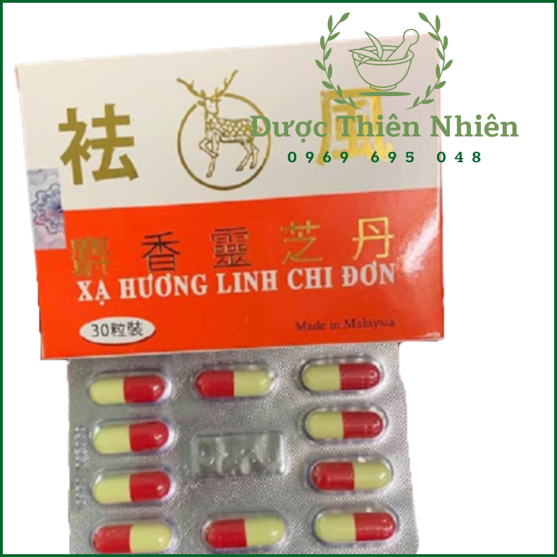 X.Ạ HƯƠNG LINH CHI ĐƠN (LIN CHEE TAN VĨ 30 VIÊN) - HỖ TRỢ CÁC VẤN ĐỀ PHONG THẤP, ĐAU NHỨC XƯƠNG KHỚP