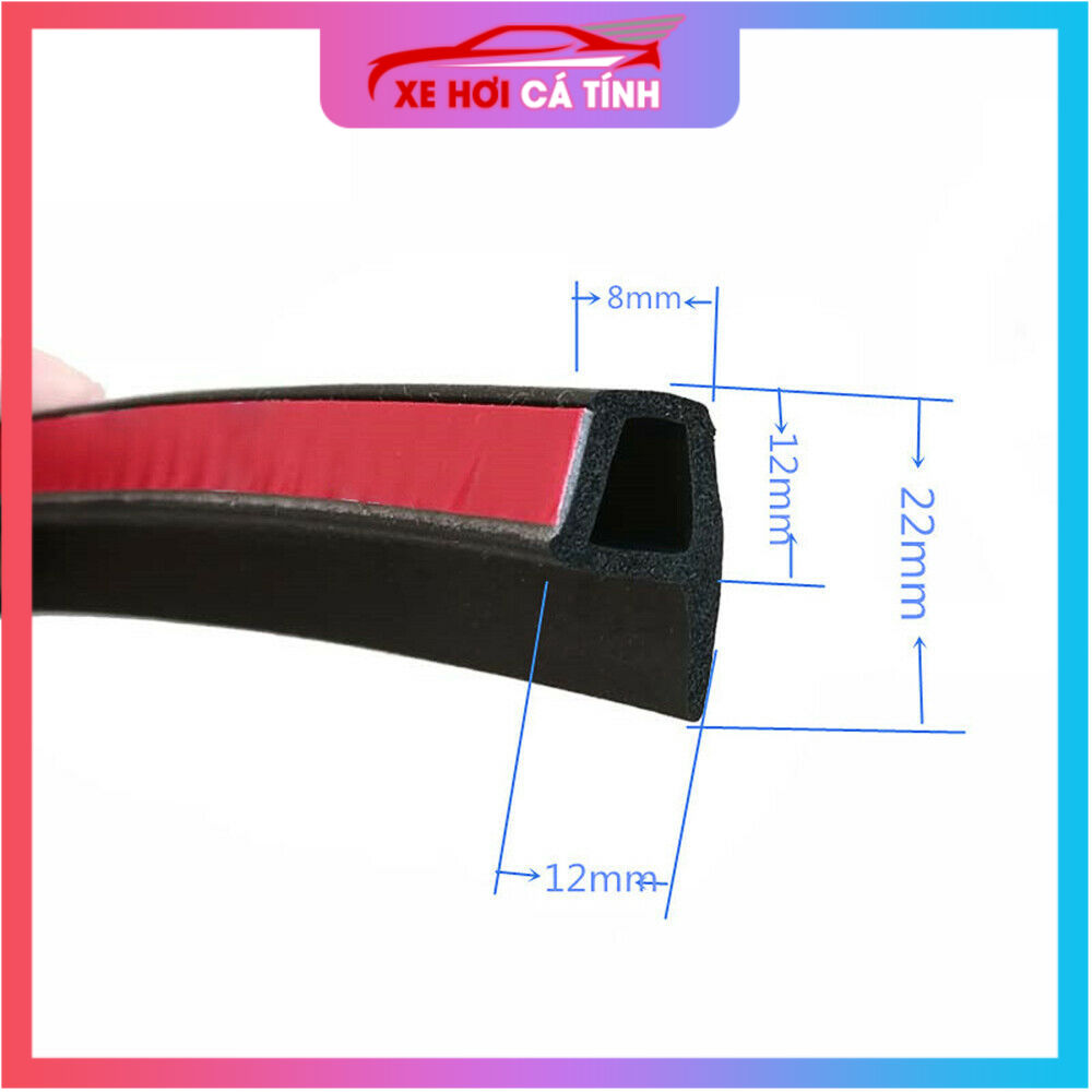 Gioăng cao su chữ P chống bụi chống ồn cho xe hơi Chống ồn của lái ô tô