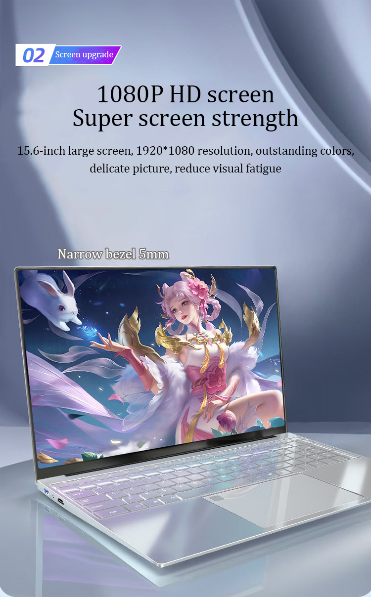 Laptop chính hãng 15.6 inch n5095/intel core i7 laptop windows pro notebook 16g/12g ram 128g-2tb pc gamer computer fhd ips display usb 3.0 webcam dual band wifi