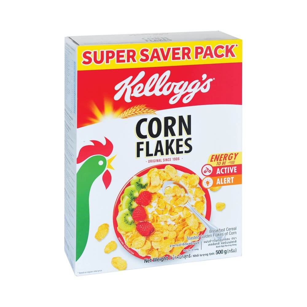 Bánh Ngũ Cốc ăn sáng Kellogg s Corn Flakes 500g