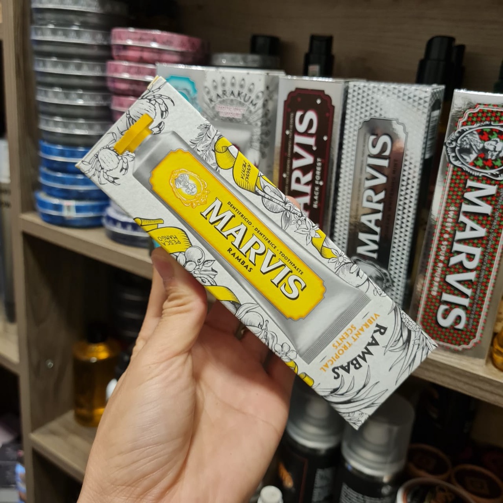 Kem đánh răng Marvis Rambas Limited Edition 75ml - Hương vị trái cây nhiệt đới