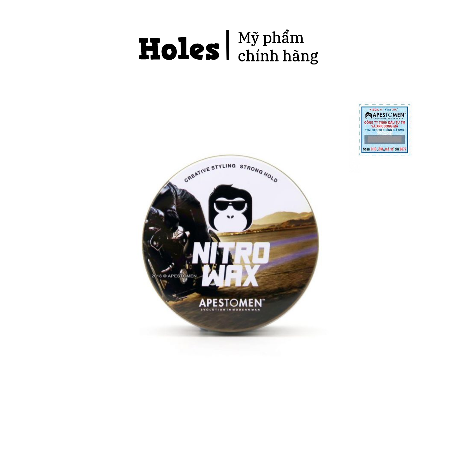Sáp Vuốt Tóc Apestomen Nitro Wax