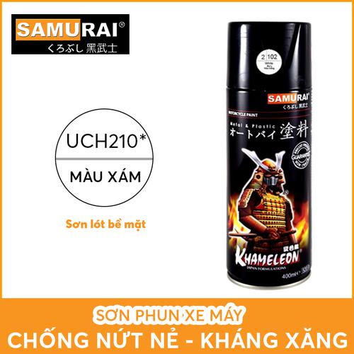 Sơn xịt samurai - sơn lót bề mặt uch210