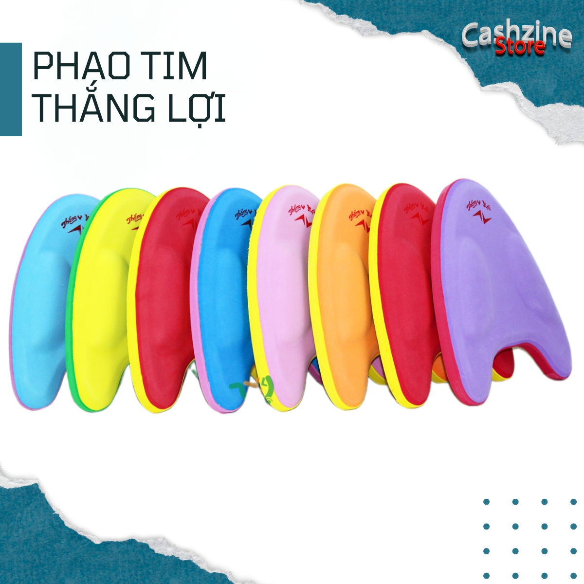 Phao trái tim, Phao tim tập bơi chính hãng Thắng Lợi