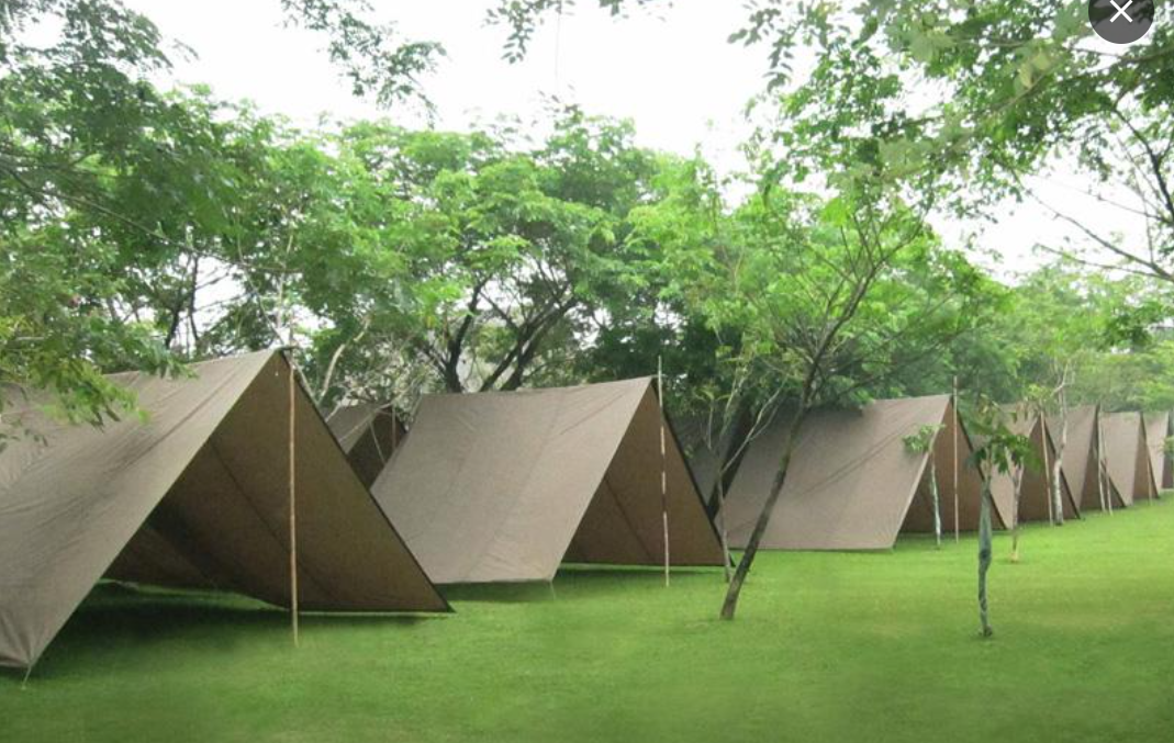 Lều Chữ A, tăng bạt chữ A chống mưa nắng cho 10-30 người