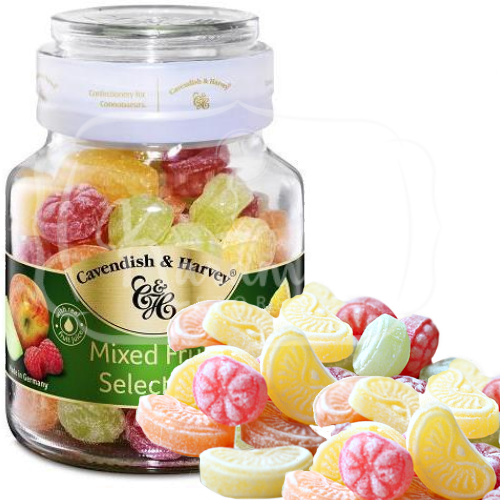 [HCM]Kẹo trái cây Đức Cavendish & Harvey Mixed Fruit Selection 300g