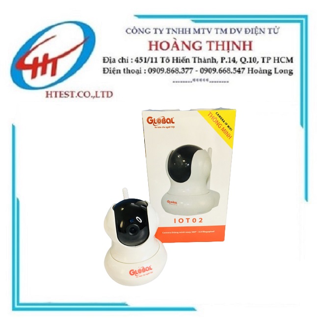 Camera ip wifi global iot-03 2.0mp 1080p có báo động, quay quét 360 độ - camera global iot-03 - sp000746
