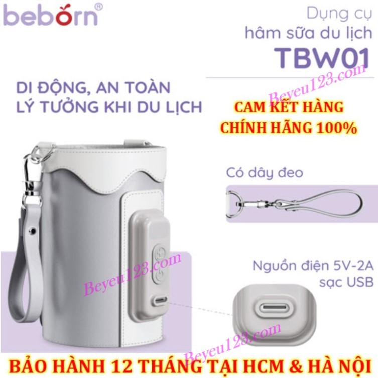 Rẻ Vô Địch TBW01WG Túi vải ủ ấm, giữ nhiệt bình sữa Beborn TBW01 Dụng cụ
