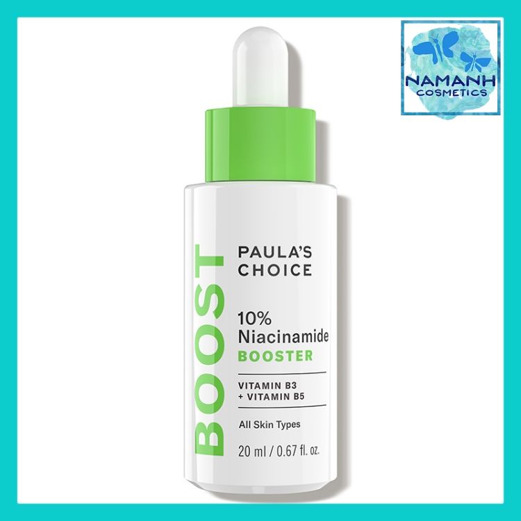 Serum thu nhỏ lỗ chân lông và săn chắc da Paula's Choice 10% Niacinamide Booster 20ml