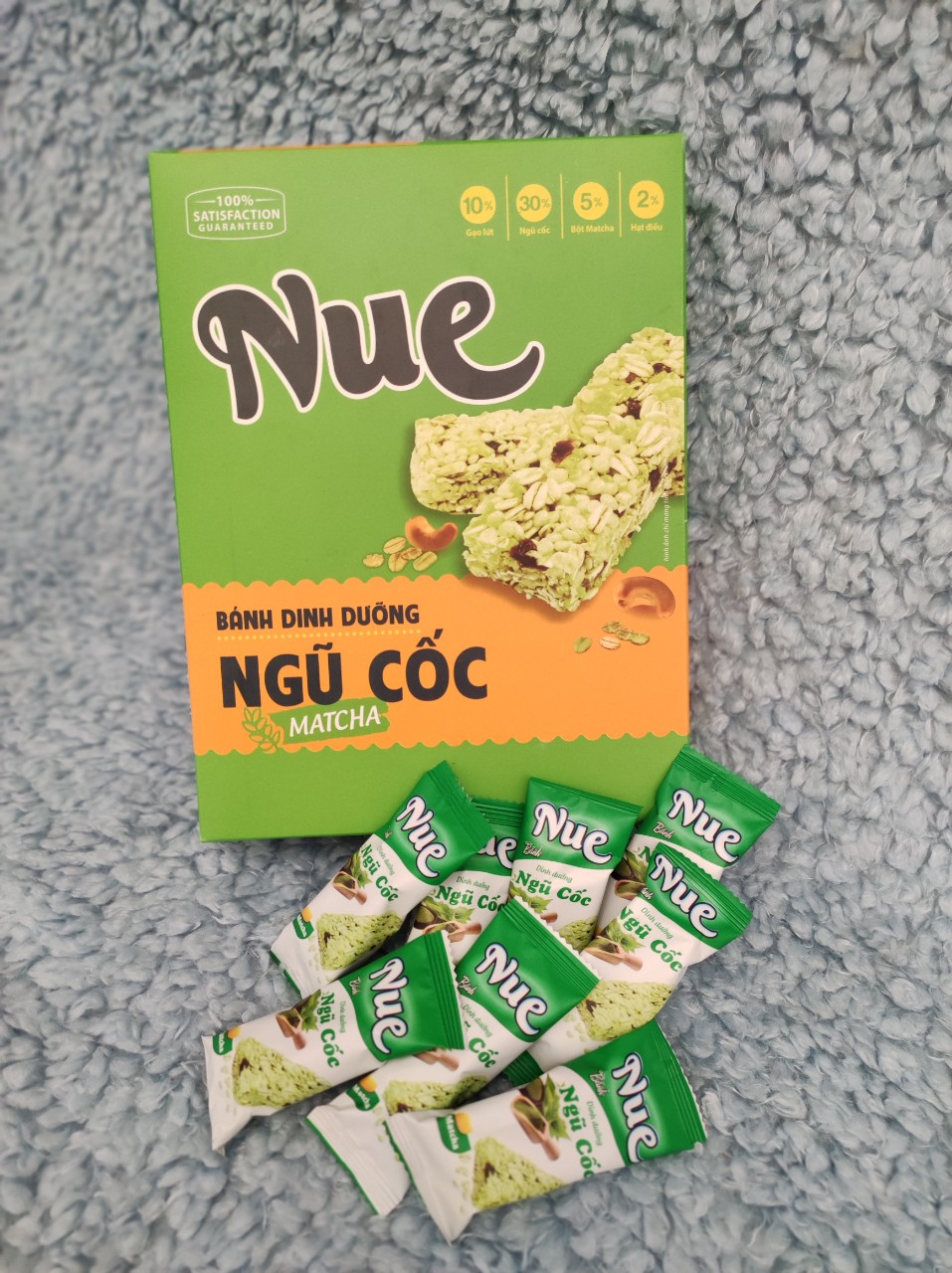Bánh Dinh Dưỡng ngũ cốc vị chuối_matcha 180g