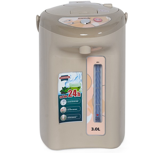Bình thủy điện Sunhouse SH1530 dung tích 3 lít chính hãng