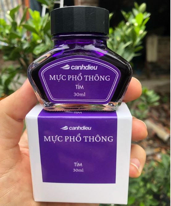 Mực Phổ thông cánh diều 30ml mầu mực đẹp không cặn, khô nhanh