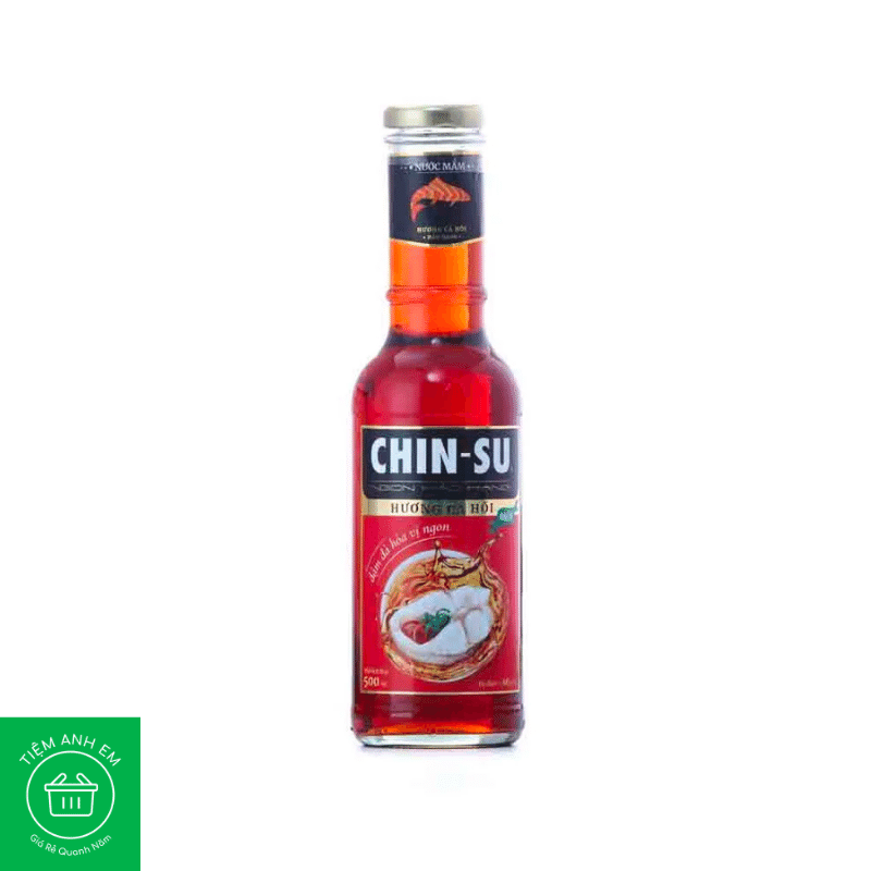 Nước mắm hương cá hồi hảo hạng Chinsu chai 500ml