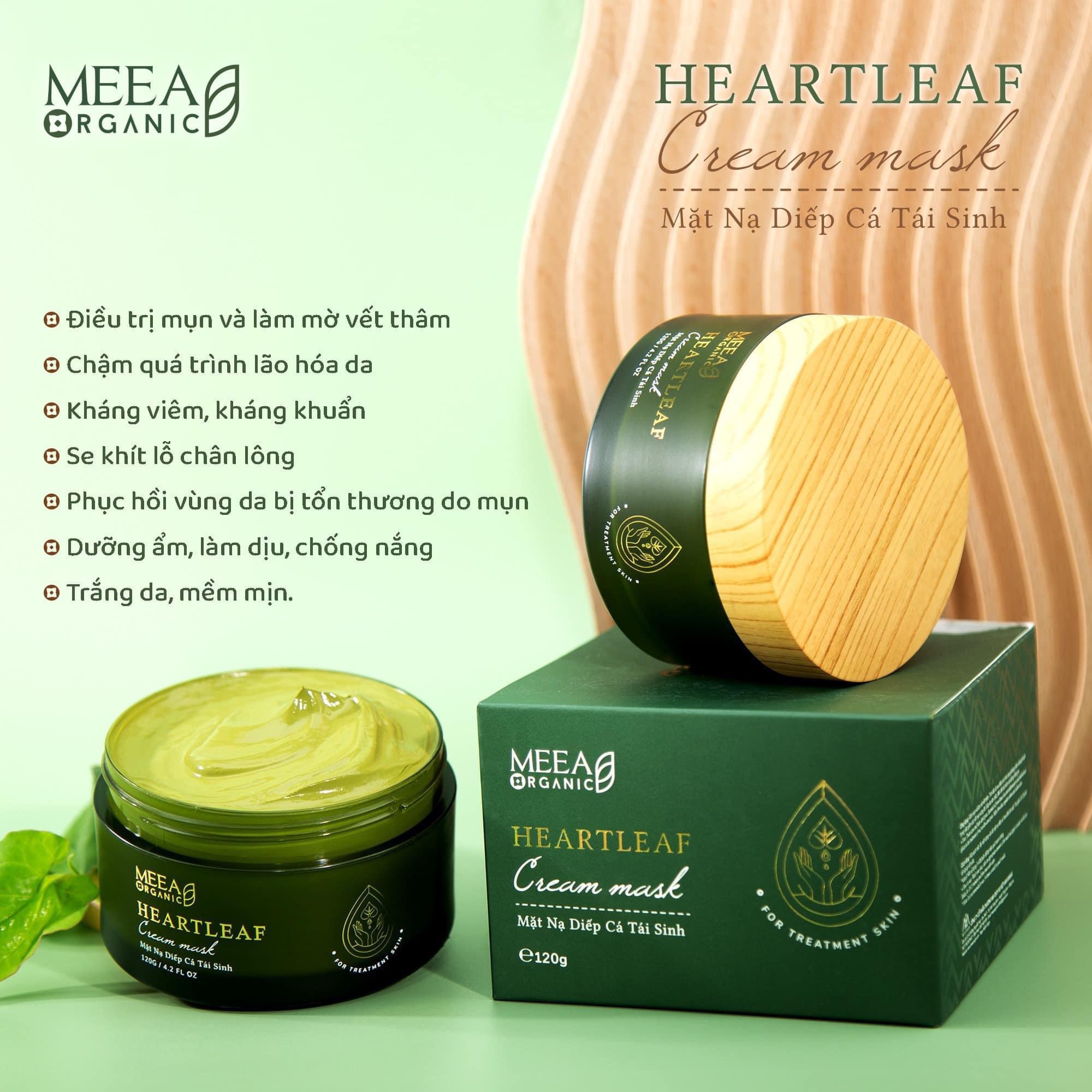 Mặt nạ diếp cá 𝐌𝐄𝐄𝐀 𝐎𝐑𝐆𝐀𝐍𝐈𝐂 tái sinh cho làn da