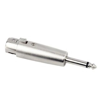 Jack chuyển đổi xlr canon cái ra 6 ly đực