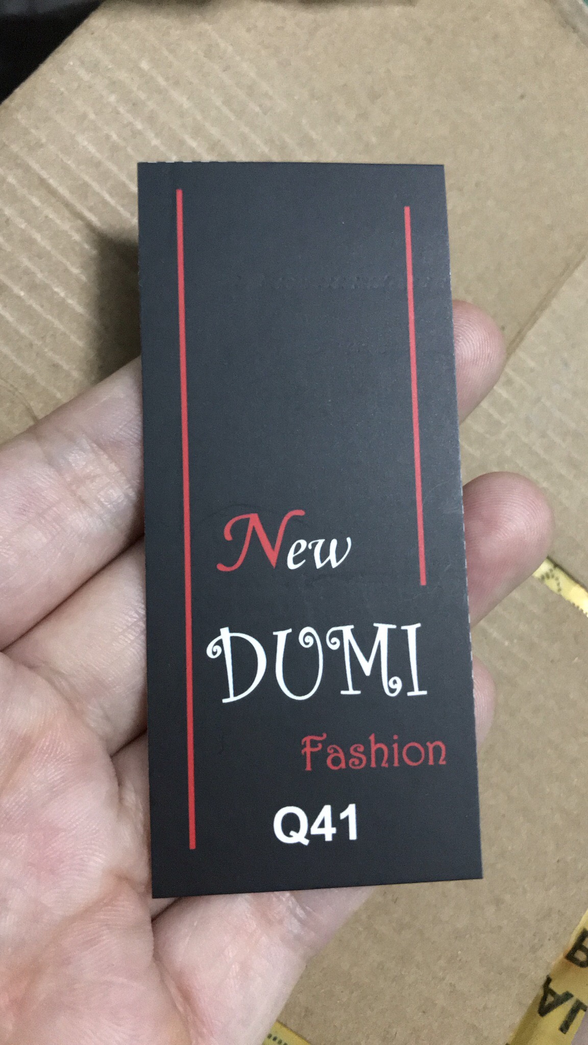 [HCM]Mác quần áo Tag nhãn quần áo  IN GIÁ RẺ cho shop bán hàng quần áo thời trang bìa cứng cán màng chất lượng cao - Gói 100 bộ - size 3.6x9cm