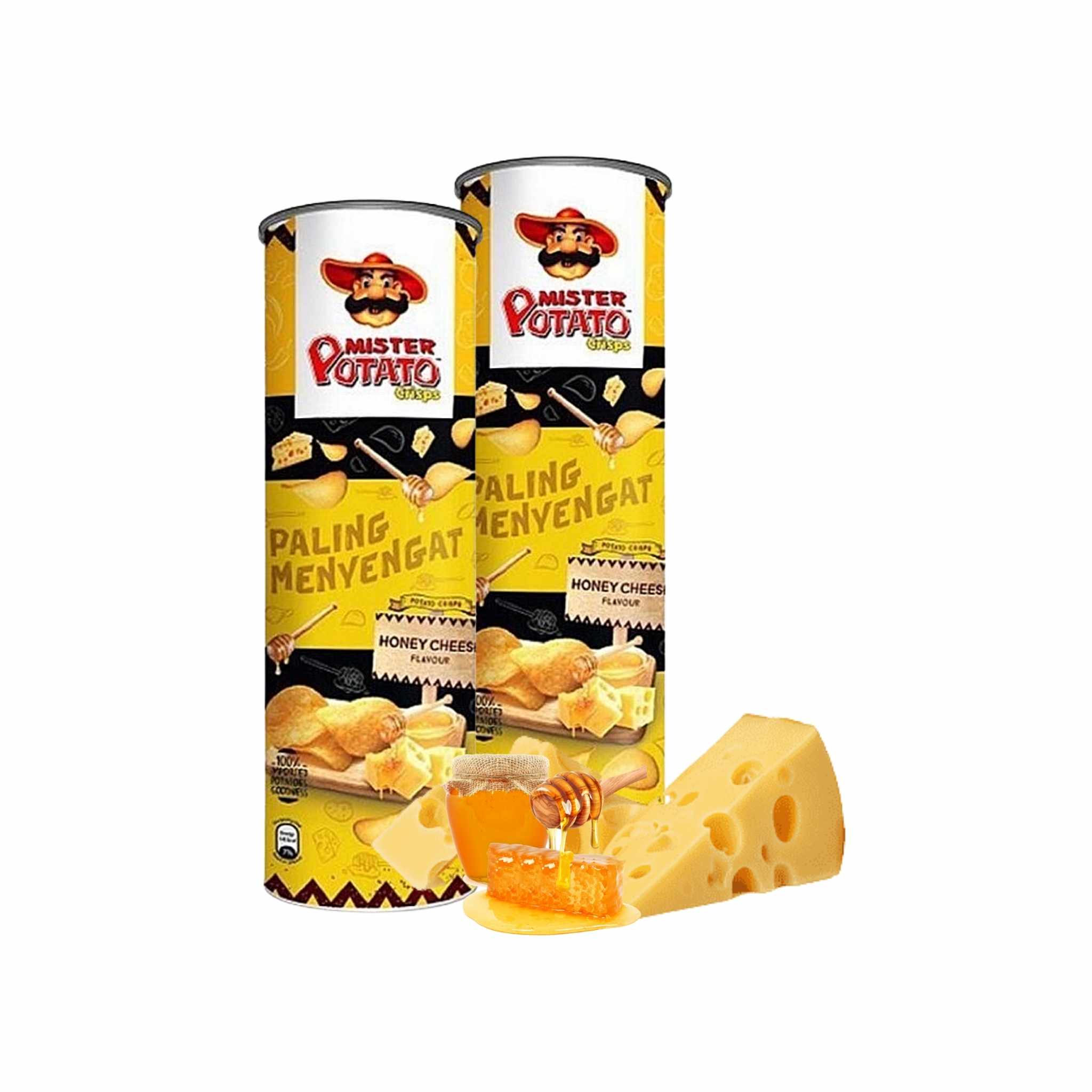 Giao hàng toàn quốcKhoai tây chiên mật ong phô mai Mister Potato 100G