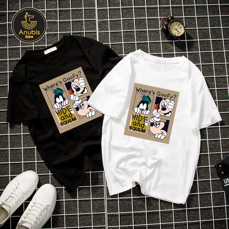 Áo thun Mickey and Goofy unisex Anubis Store