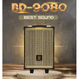 [ SALE 50% ]Loa Kéo Hot Nhất 2023 Loa Kéo Bluetooth Di Động Mini Best Sound BD-9080 Cao Cấp Tặng Kèm 2 Micro Không Dây,  Loa Công Xuất Lớn,Bass 8inch.Hỗ Trợ Bluetooth 5.0,Usb,TF. Chỉnh Âm Bass Treble Của Nhạc Và Cả Micro Ngay Trên Loa .