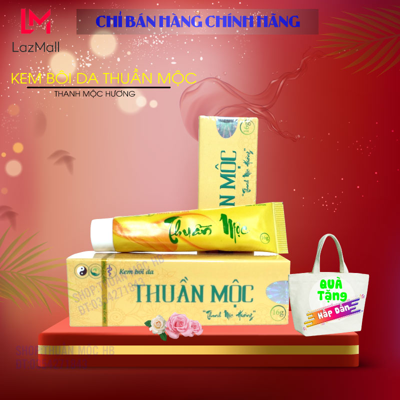 Kem Bôi Da Thuần Mộc Thanh Mộc Hương 16g Giúp Làm Dịu Mát Da, Ngăn Ngừa Nấm Ngứa