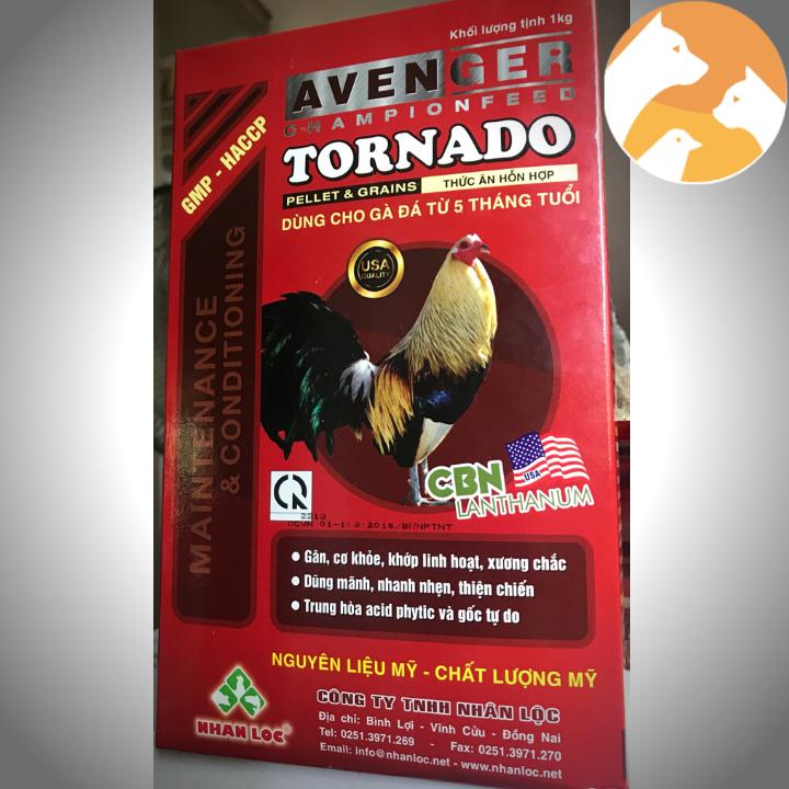 Thức ăn cho gà đá hỗn hợp Avenger Tornado [1 kg]