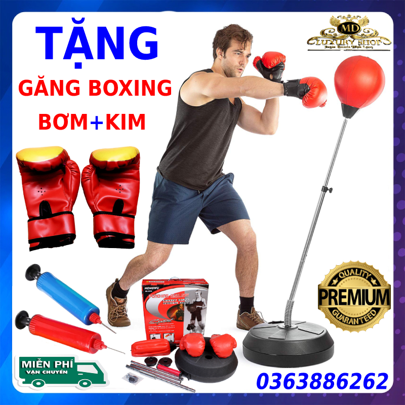 Bóng đấm phản xạ boxing 2 đầu dây thế hệ 4.0, bảo hành 2 tháng, thiết bị bóng phản xạ chuyên nghiệp, bền bỉ 2021