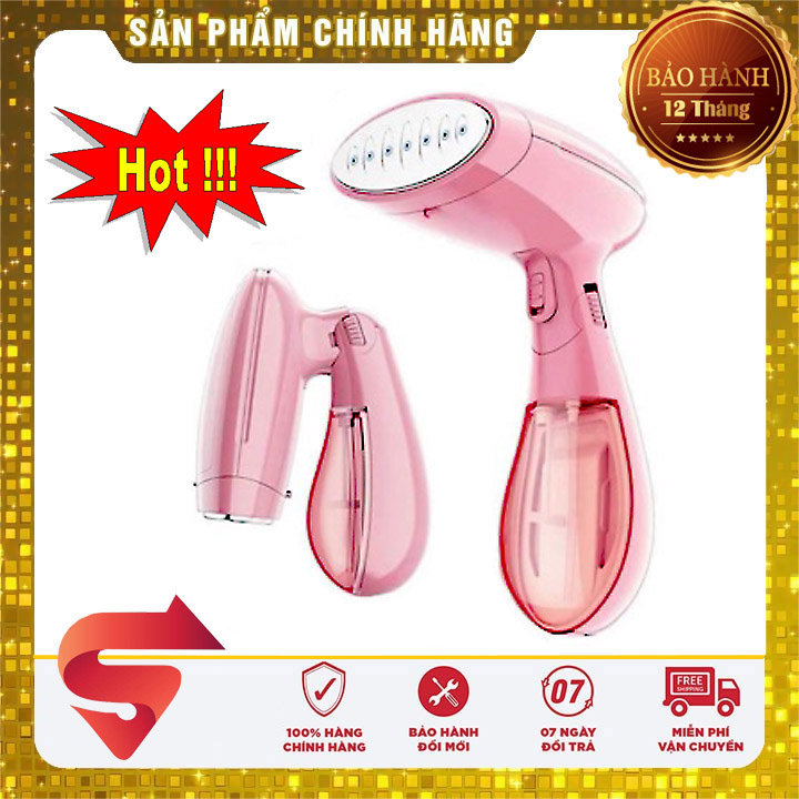 Bàn là, bàn ủi hơi nước cầm tay đứng Sokany GẬP GỌN - công suất mạnh tới 1300W ủi thẳng nhanh - có thể mang đi du lịch dễ dàng [ BẢO HÀNH 1 NĂM ]