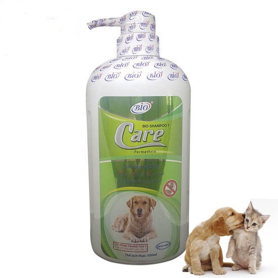 [HCM]Sữa tắm Bio Care (500ml) diệt ve rận bọ chét khử mùi chó mèo sản phẩm tốt chất lượng cao cam kết như hình