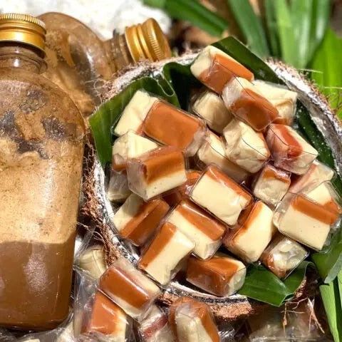 1 kg- kẹo dừa cà phê muối