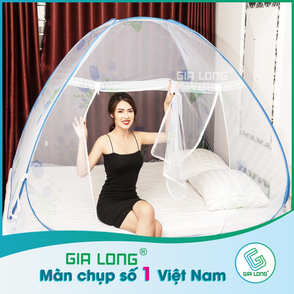 Màn chụp tự bung ⚡SIÊU BỀN⚡ Mùng chụp tự bung cao cấp, Mùng chụp người lớn hàng Việt Nam siêu bền