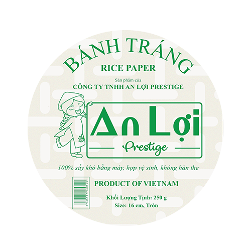 [HCM]BÁNH TRÁNG thương hiệu AN LỢI  250g dạng tròn 16 cm (chuyên cho các món cuốn)