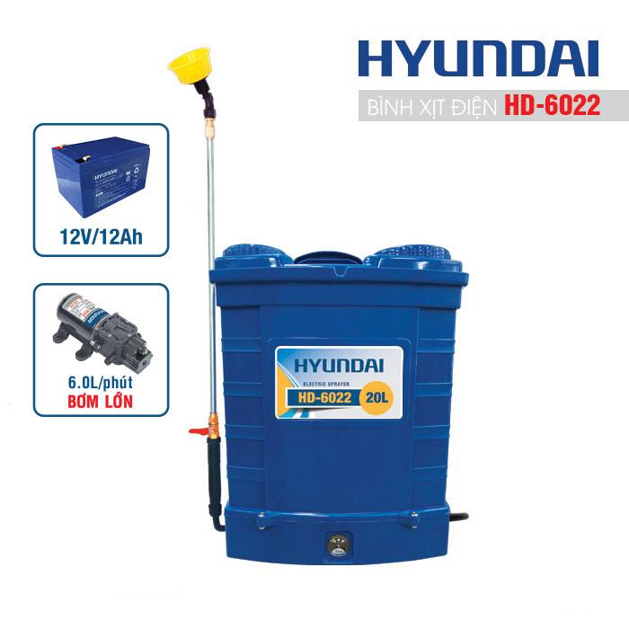 Bình xịt điện hyundai hd-6022
