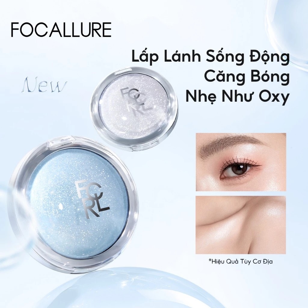 FOCALLURE Highlight 14gr Cream Galaxy Single Color Kem bắt sáng siêu lấp lánh