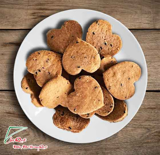Bánh gạo lứt mè đen 200g cho người ăn kiêng và tiểu đường