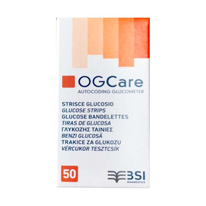 Hộp 50 Que Thử Đường Huyết OGCARE-Italia-Date Xa