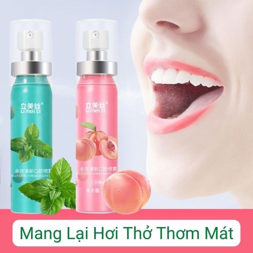 [YÊU THÍCH] Xịt thơm miệng Heyxi thơm mát ngọt ngào nội địa trung -Lutamaly