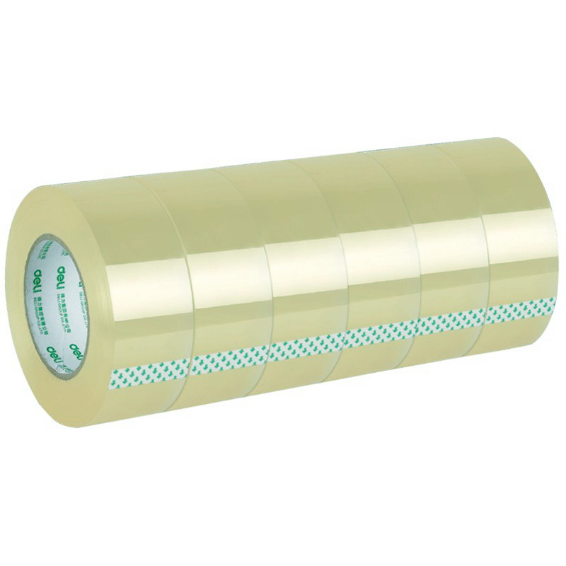 [HCM]BĂNG KEO TRONG LOẠI LỚN (4.8cm - 80ya - Loại block 6 cuộn/kg)