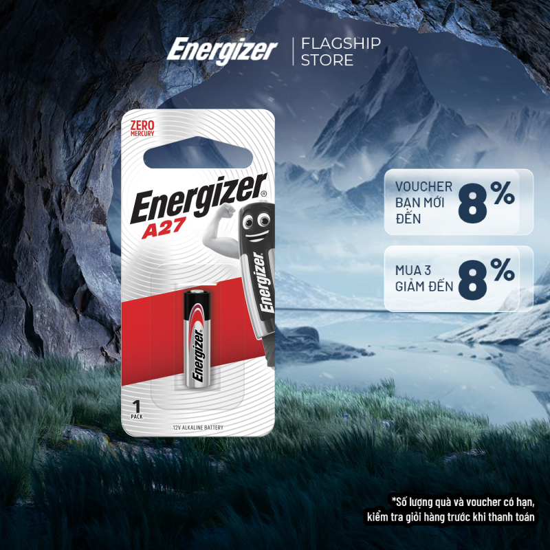 Pin a27 energizer specialty a27 bp1 - vỉ 1 viên