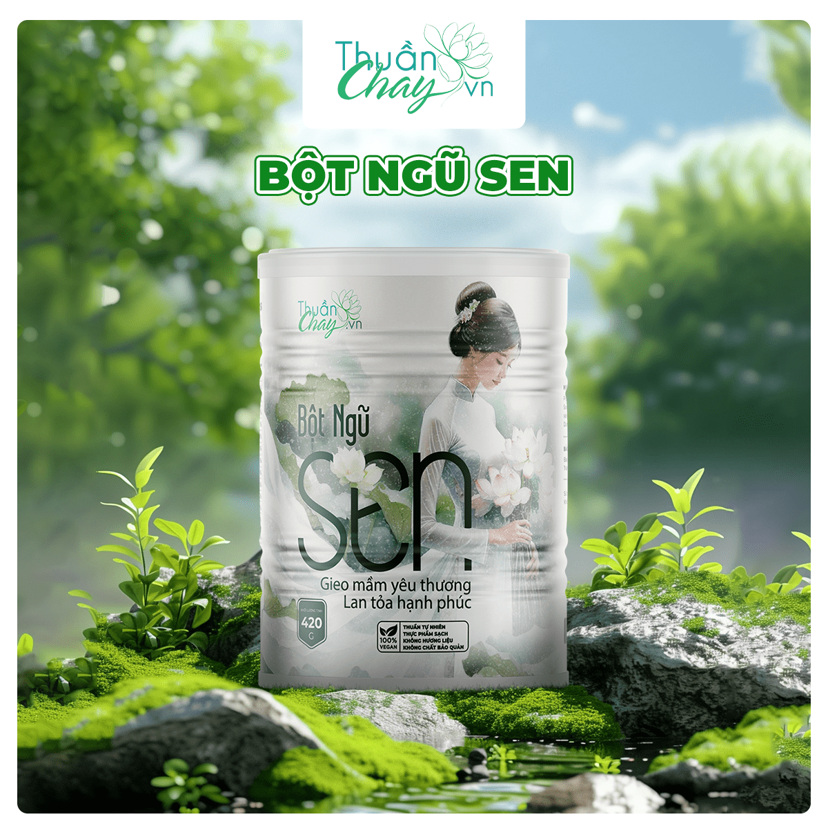 BỘT NGŨ SEN - 420g