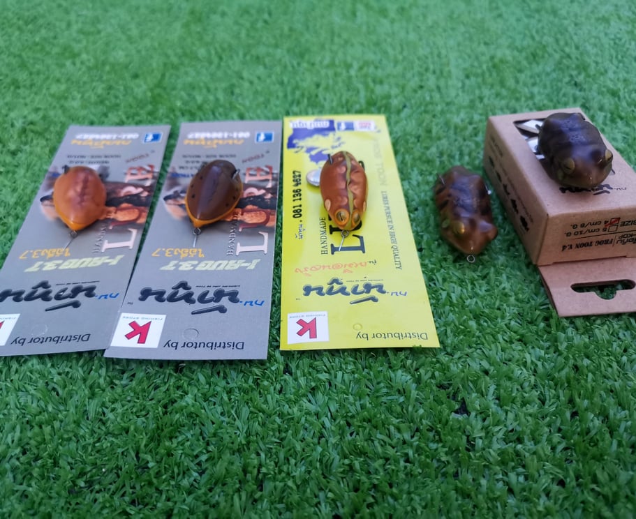 [Made in Thailand] Mồi Giả Nhái Hơi Frog Toon V1 V2 V3 V4 Chuyên câu lure cá lóc siêu nhạy hàng chính hãng