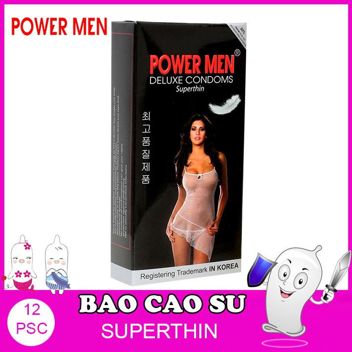 Bao Cao Su Powermen Siêu Mỏng