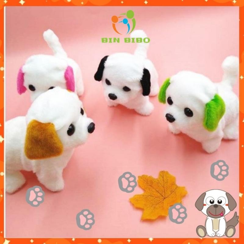 Chó bông biết đi biết sủa biết vẫy đuôi cực đáng yêu cho bé