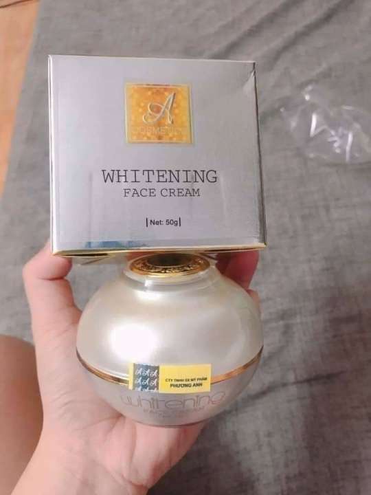 [HCM]Kem Face Pháp ACosmetics Kem Dưỡng trắng da ngăn ngừa mụn thâm nám tàn nhang 50g