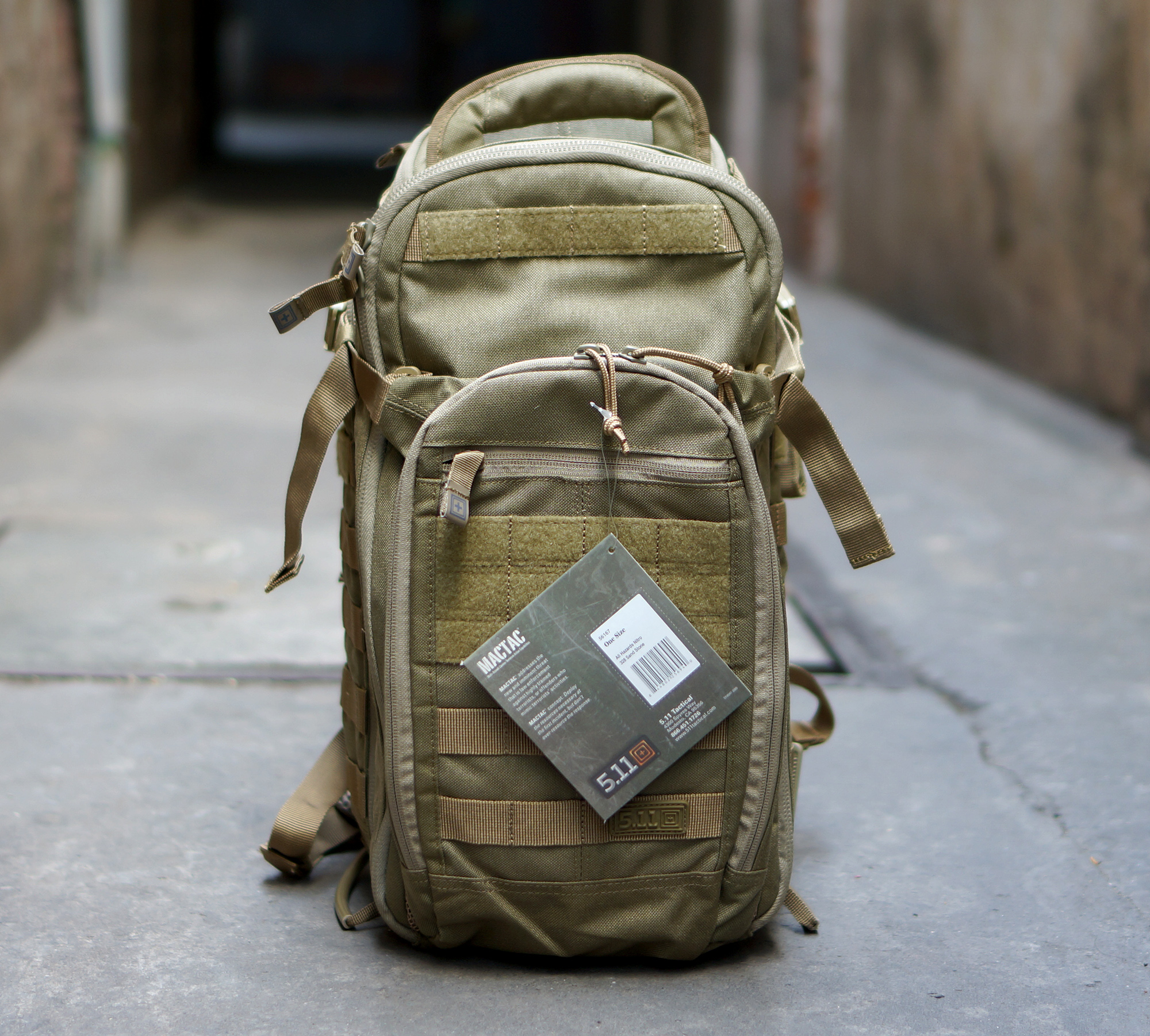 [HCM]Balo Tactical 5.11 All Hazards Nitro màu sand stone