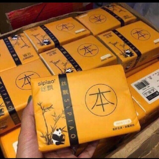 30 GÓI GIẤY ĂN GẤU TRÚC CHÍNH HIỆU (SIÊU GIÁ RẺ)