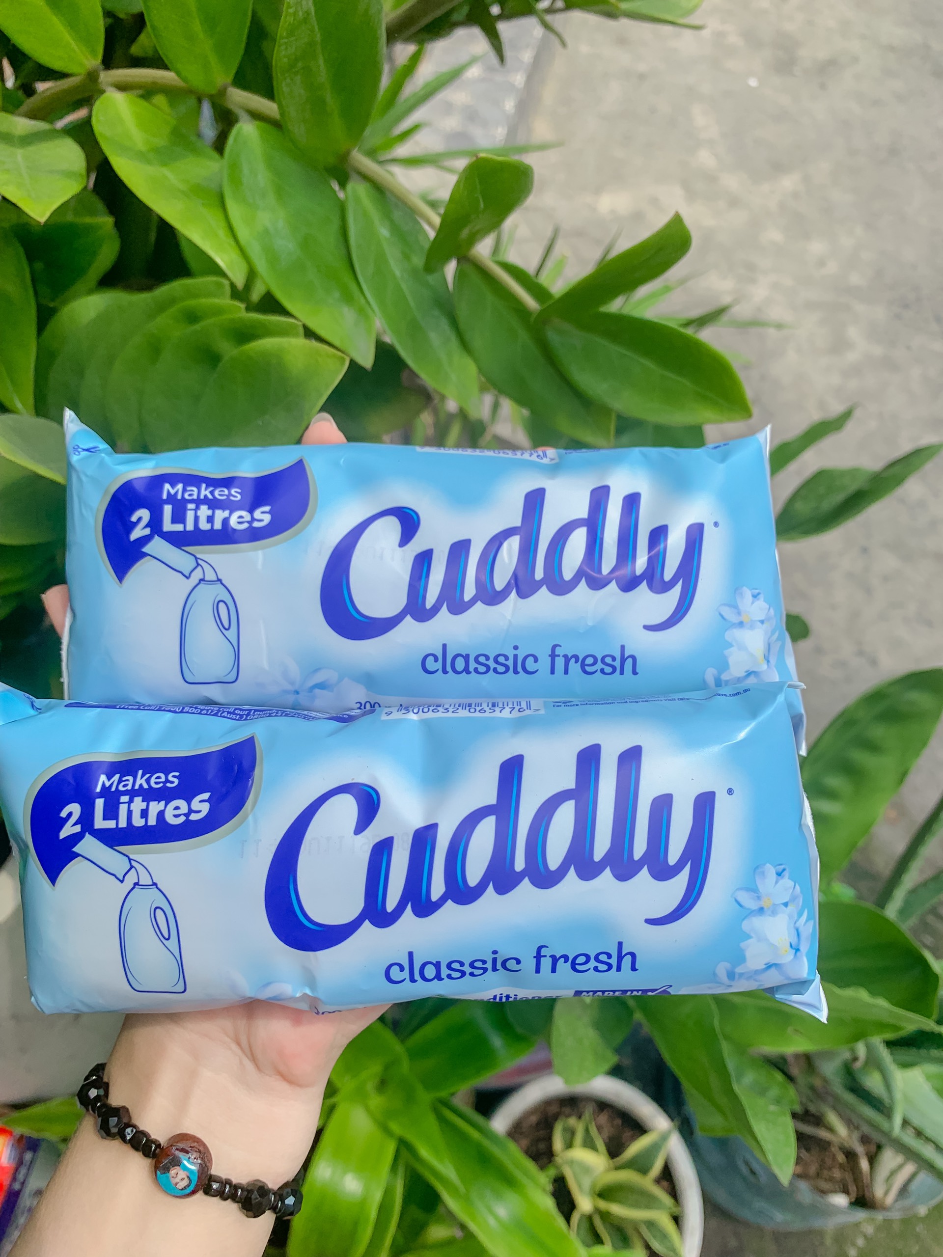 Nước xả vải cuddly úc 300ml đậm đặc